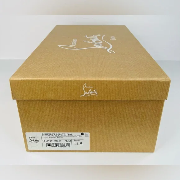 CHRISTIAN LOUBOUTIN Rantulow Orlato Flat Intrecciato Sneakers EU 44.5- US 11.5 Sneakers